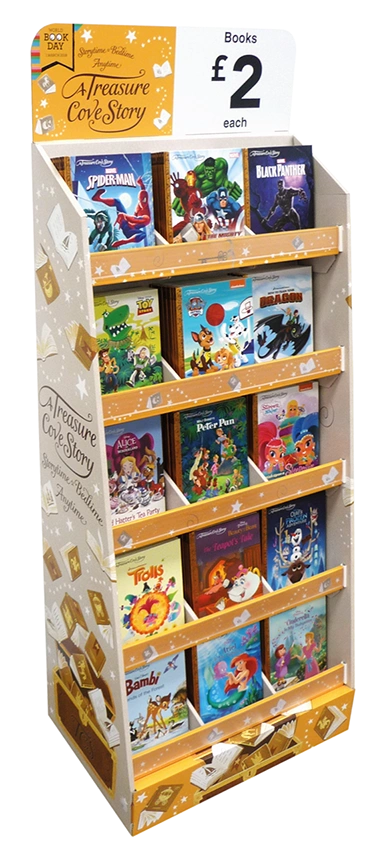FSDU free standing display units cardboard displays UK manufacturer