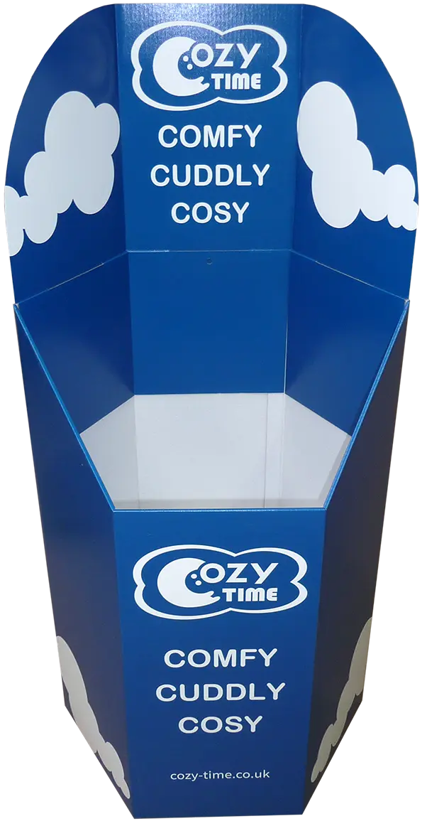 POS display cardboard stand retail display solution