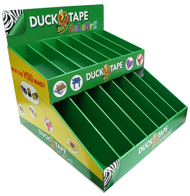 POS display cardboard stand retail display solution