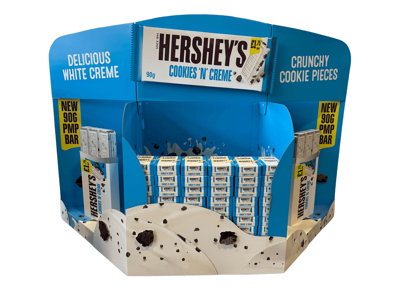 POS display cardboard stand retail display solution